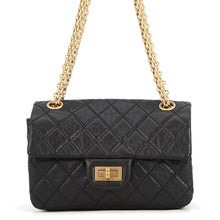 Load image into Gallery viewer, CHANEL 2.55 ChainShoulder Bag BlackAS0874-Y04634-94305 Aged Calf Leather Size Mini