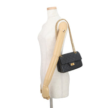 Load image into Gallery viewer, CHANEL 2.55 ChainShoulder Bag BlackAS0874-Y04634-94305 Aged Calf Leather Size Mini