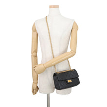Load image into Gallery viewer, CHANEL 2.55 ChainShoulder Bag BlackAS0874-Y04634-94305 Aged Calf Leather Size Mini