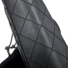 Load image into Gallery viewer, CHANEL 2.55 Double Flap Chain Shoulder Bag BlackA37586 Aged Calf Leather Size 24