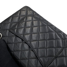 Load image into Gallery viewer, CHANEL 2.55 Double Flap Chain Shoulder Bag BlackA37586 Aged Calf Leather Size 24