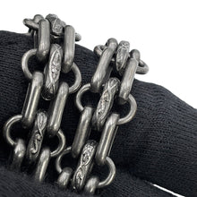 Load image into Gallery viewer, CHANEL 2.55 Double Flap Chain Shoulder Bag BlackA37586 Aged Calf Leather Size 24