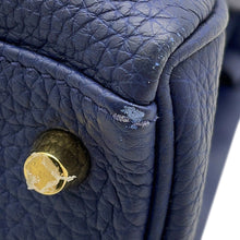 Load image into Gallery viewer, HERMES Kelly Retourne blue navy Togo Leather Size 35