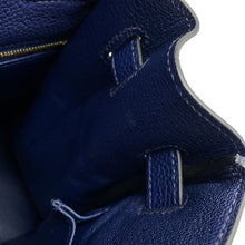 Load image into Gallery viewer, HERMES Kelly Retourne blue navy Togo Leather Size 35