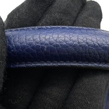 Load image into Gallery viewer, HERMES Kelly Retourne blue navy Togo Leather Size 35