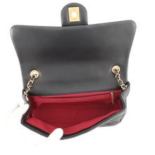 Load image into Gallery viewer, CHANEL Matelasse Top Handle ChainShoulder Bag BlackAS1358 Lambskin
