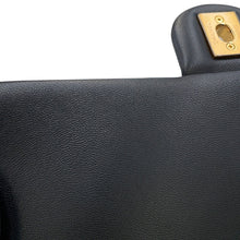 Load image into Gallery viewer, CHANEL Matelasse Top Handle ChainShoulder Bag BlackAS1358 Lambskin