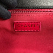 Load image into Gallery viewer, CHANEL Matelasse Top Handle ChainShoulder Bag BlackAS1358 Lambskin