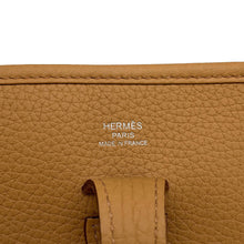 Load image into Gallery viewer, HERMES Evelyne 3 Biscuit Taurillon Clemence Size 23