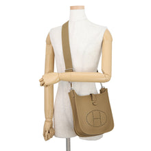将图像加载到图库查看器中,HERMES Evelyne3 Dune Taurillon Clemence Size 23