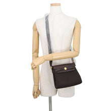 Load image into Gallery viewer, HERMES Herbag zip Ebene Toile H Vache Hunter Leather Size Mini