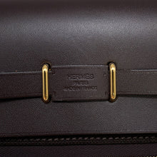 Load image into Gallery viewer, HERMES Herbag zip Ebene Toile H Vache Hunter Leather Size Mini