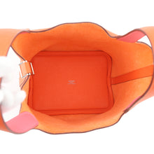 Load image into Gallery viewer, HERMES Picotin Lock Eclat Orange Mini-An / Rose Azalee Taurillon Clemence Swift Leather Size PM