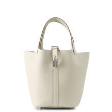 将图像加载到图库查看器中,HERMES Picotin Lock Craie Taurillon Clemence Size PM
