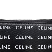 Load image into Gallery viewer, CELINE Logo Card Case Black/White10B772 PVC