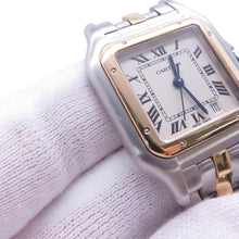 Load image into Gallery viewer, CARTIER PANTHERE MM 1 row W26.5mm×H36mm Stainless Steel K18YG Ivory Dial83949