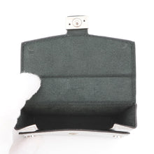 将图像加载到图库查看器中,FENDI FF Logo Bag Charm Silver7AS206 Leather