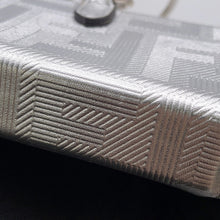 将图像加载到图库查看器中,FENDI FF Logo Bag Charm Silver7AS206 Leather