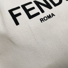 将图像加载到图库查看器中,FENDI FF Logo Bag Charm Silver7AS206 Leather