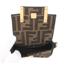 Load image into Gallery viewer, FENDI ZUCCA Nanobucket ChainPouch Brown7AS045 Canvas
