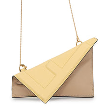 Load image into Gallery viewer, FENDI Nano Flip ChainPouch Yellow/Camel7AS285 Leather