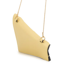 Load image into Gallery viewer, FENDI Nano Flip ChainPouch Yellow/Camel7AS285 Leather