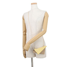Load image into Gallery viewer, FENDI Nano Flip ChainPouch Yellow/Camel7AS285 Leather