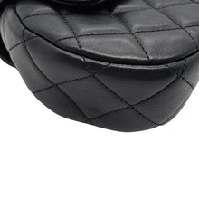 将图像加载到图库查看器中,CHANEL Matelasse Top Handle 2-Way Bag BlackAS4569 Lambskin