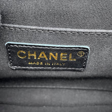 将图像加载到图库查看器中,CHANEL Matelasse Top Handle 2-Way Bag BlackAS4569 Lambskin