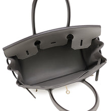 Load image into Gallery viewer, HERMES Birkin Gris Meyer Togo Leather Size 30