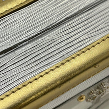 Load image into Gallery viewer, LOUIS VUITTON Petite Malle Silver/GoldM54652 Epi Metallic