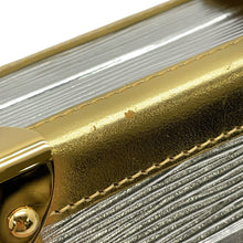 Load image into Gallery viewer, LOUIS VUITTON Petite Malle Silver/GoldM54652 Epi Metallic