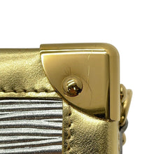 Load image into Gallery viewer, LOUIS VUITTON Petite Malle Silver/GoldM54652 Epi Metallic