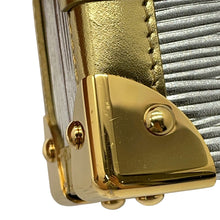 Load image into Gallery viewer, LOUIS VUITTON Petite Malle Silver/GoldM54652 Epi Metallic