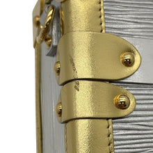 Load image into Gallery viewer, LOUIS VUITTON Petite Malle Silver/GoldM54652 Epi Metallic