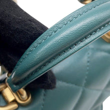 Load image into Gallery viewer, CHANEL Matelasse flap coin purse GreenAP2200 Lambskin