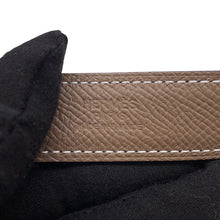 Load image into Gallery viewer, HERMES Belt Buckle Parade & Leather Belt Kit 24 Size 70 Black/EtoupeH012161UK05 Swift Leather Epsom