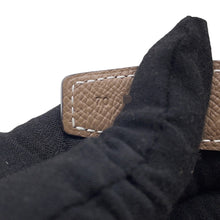 Load image into Gallery viewer, HERMES Belt Buckle Parade & Leather Belt Kit 24 Size 70 Black/EtoupeH012161UK05 Swift Leather Epsom