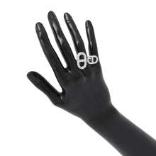 Load image into Gallery viewer, HERMES Chaine d'Ancre Area 2 Torsade Ring Size 52/#12H126635B SV925