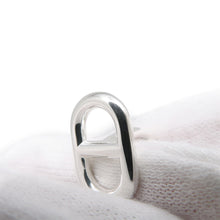 Load image into Gallery viewer, HERMES Chaine d'Ancre Area 2 Torsade Ring Size 52/#12H126635B SV925