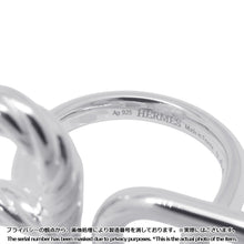 Load image into Gallery viewer, HERMES Chaine d'Ancre Area 2 Torsade Ring Size 52/#12H126635B SV925