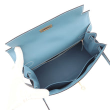 Load image into Gallery viewer, HERMES Kelly Sellier New Blue Jean Epsom Size 28