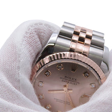 Load image into Gallery viewer, ROLEX Datejust W36mm Stainless Steel 18KPG Pink Dial116231G