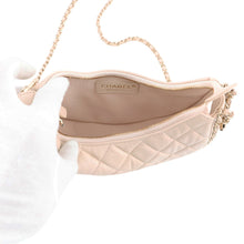 将图像加载到图库查看器中,CHANEL Matelasse Small Hobo Shoulder Bag BeigeAS3917 Lambskin