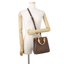 将图像加载到图库查看器中,LOUIS VUITTON Sac Plat BB RedM45847 Monogram Size BB