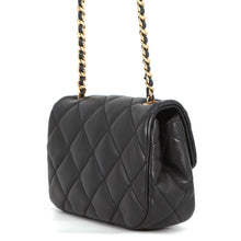 Load image into Gallery viewer, CHANEL Matelasse Mini Flap Bag BlackAS3473 Lambskin
