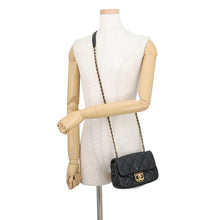 Load image into Gallery viewer, CHANEL Matelasse Mini Flap Bag BlackAS3473 Lambskin