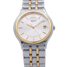 Load image into Gallery viewer, SEIKO CREDOR SIGNO W35mm Stainless Steel K18YG Silver Dial8J86-7A00