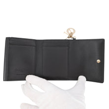 将图像加载到图库查看器中,Dior Lady Dior Lotus Wallet BlackS0181ONMJ_M900 Lambskin
