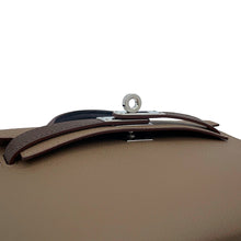 Load image into Gallery viewer, HERMES Mini Kelly 2 Tricolor Etoupe/Ecorce/Black Epsom